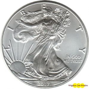 2017 USA 1oz Silver Eagle - Click Image to Close